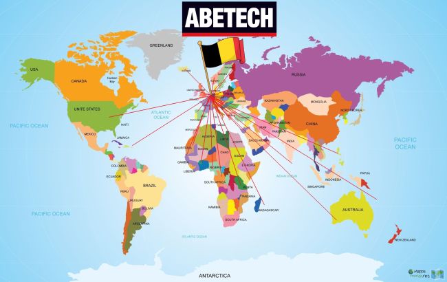 Abetech partout dans le monde!